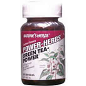 GREEN TEA-POWER 60CAPS 60 caps from NATURE'S HERBS